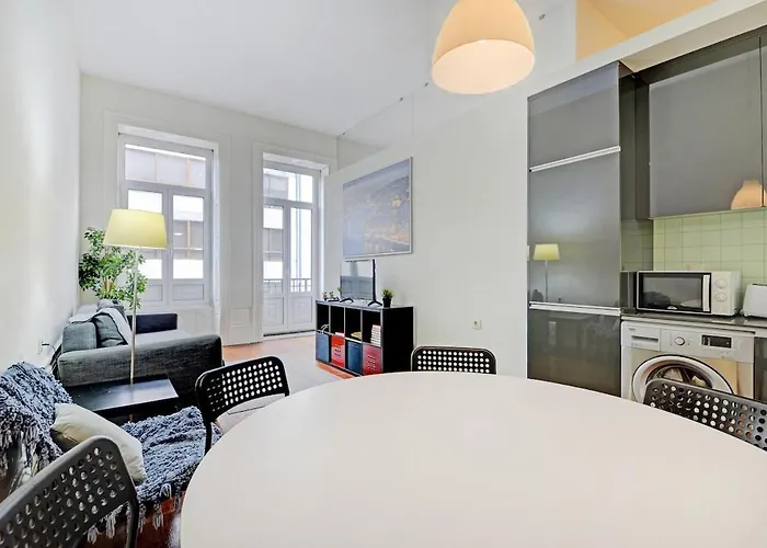 Bright Cedofeita Flat With Balcony Lejlighed *